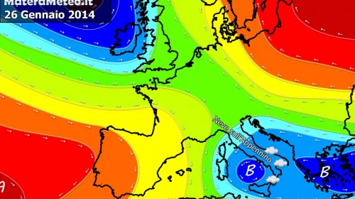 Previsioni per Matera: 24/01 - 26/01/2014